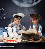 Puzzled 3D Puzzle Pirate Ship Wood Craft Construction Model Kit, Fun Unique & Educational DIY Wooden Toy Assemble Model Unfinished Crafting Hobby Puzzled