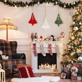 Macrame Kit for Beginners with Step-by-Step Video Tutorials Christmas Tree Craft Starter Kit for Adults Kids DIY Wall Hanging Art Decor Festive FLORAVITA