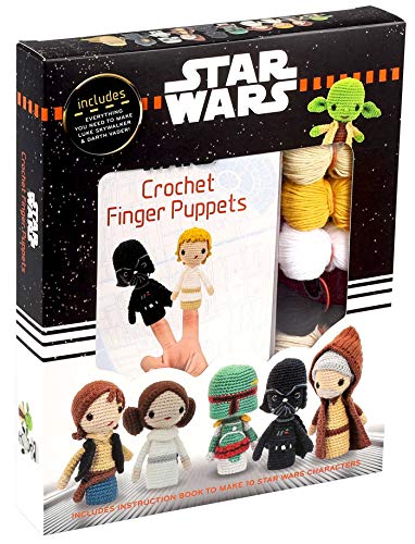 Star Wars Crochet Finger Puppets (Crochet Kits) - WoodArtSupply