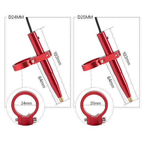 Cloudray Auto Focus Focusing Sensor Z-Axis for Automatic Motorized Up Down Table CO2 Laser Engraving Cutting machine (25mm (for E Series)) Cloudray