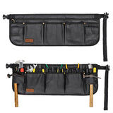 Tool Belt Pouches for Men Utility Belt Electrician Tool Bag Canvas Gardening Waist Tool Pouch with 13 Pockets for Men Women Carpenters Electricians FASHIXD