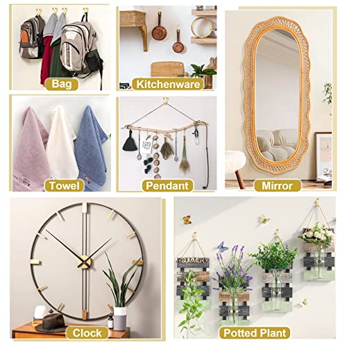 MAPVOLUT 88Pcs Picture Hanging Wire Kit, Christmas Decorations 50 Feet Heavy Duty Wire Picture Hanging for Photo Mirror Frame, up to 110lbs, Included MAPVOLUT