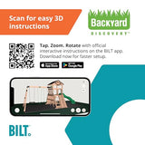 Backyard Discovery Endeavor II All Cedar Wood Swing Set Playset for Backyard with Wave Slide Climbing Wall with Rope Picnic Table Double Wide Rock Backyard Discovery