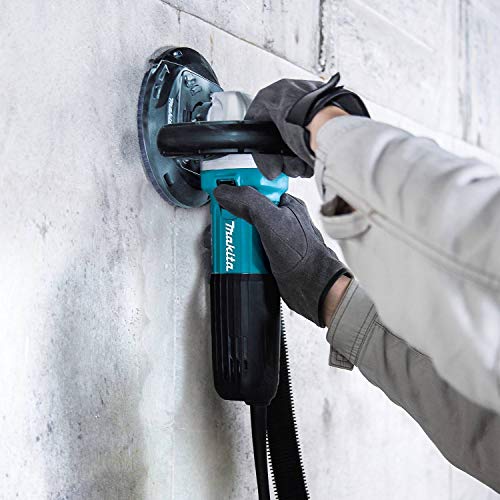 Makita PC5010CX1 5" SJS™II Compact Concrete Planer with Dust Extraction Shroud and Diamond Cup Wheel