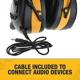 DeWalt DPG15 Industrial Safety Electronic Hearing Muff DEWALT