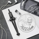 Faber-Castell Stream Quick-set Compass - Black Stone, 174530 Faber-Castell