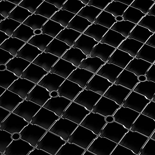 Speedway Garage Floor Diamond Tile, 12 x 12-Inch, Black, 50-Piece Set Speedway