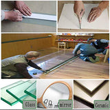 Qovydx 7Pcs Glass Cutting Tools Kit Grozer Plier Stained Glass Cutter Tool Starter Kits Glass Running Pliers Breaking Grozing Pliers Breaker with Qovydx