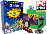 Zu3D Complete Stop Motion Animation Software Kit For Kids Includes Camera Handbook And Two Software Licenses Works On Windows Apple Mac OS X And iPad Zu3D