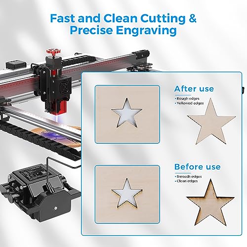 OUYZGIA Air Assist Pump for Laser Engraver Cutter, Air Assist Kit with 30L/Min, for A5 Pro Twotrees TTS-55 TTS-25 TS2 S6 Pro S9 Master 2 Pro S2 SF - WoodArtSupply