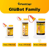 FastCap 16oz Glue Bottle, with 2-Chamber No-Drip System. Each Bottle Comes with 2 Replaceable Tips. FastCap