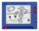 Cra-Z-Art Retro Magna Doodle Magnetic Drawing Board for kids 3 and up, Blue/White Cra-Z-Art
