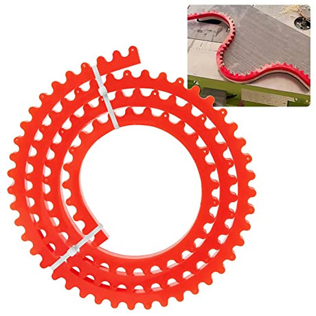 78 Inch Woodworking Profiling Strip, Flexible Curve Template, Excellent Rebound, Adjustable & Fixed Complex Shape Contour Woodworking Tool Templates Suteng