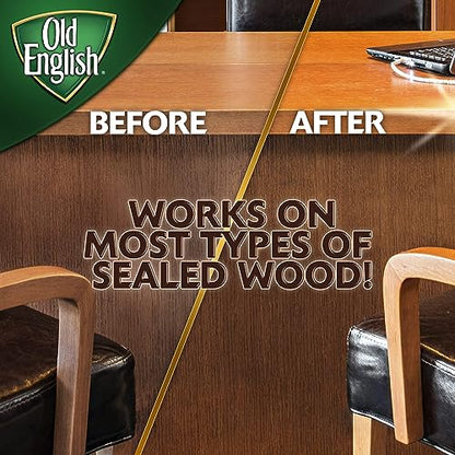 Old English 75144 Scratch Cover For Dark Woods, 8oz Bottle, Wood Polish - WoodArtSupply