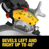 DEWALT Miter Saw, Double-Bevel, Compound, 12-Inch, 15-Amp (DWS716) DEWALT