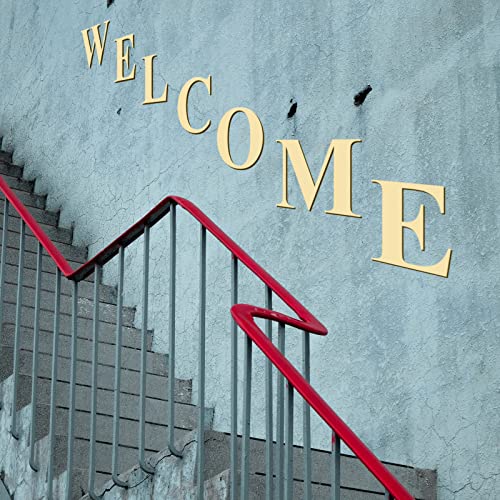 Dvobez 12 Inch Wooden Letters, Solid Wood Letters for Wall Decor, Smooth Surface Wood Letters for Wall Decor, Unfinished Wooden Letters for Home Wall Dvobez