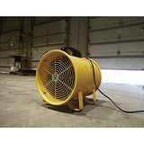 Strongway 16in. Utility Blower - 4/5 HP, 3860 CFM Yellow Strongway