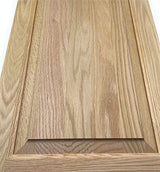 ONESTOCK 12W x 24H Unfinished Oak Kitchen Cabinet Door Replacement, Raised Panel Red ONESTOCK