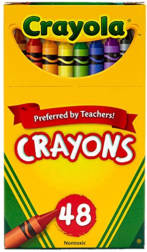 Crayola Crayons, 48 Count, School Supplies For Kids & Teachers, Assorted Colors - WoodArtSupply