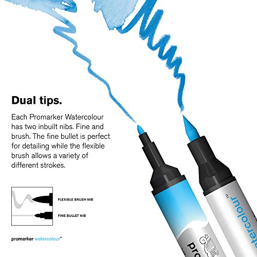 Winsor & Newton ProMarker Watercolor Marker, Payne's Gray Winsor & Newton