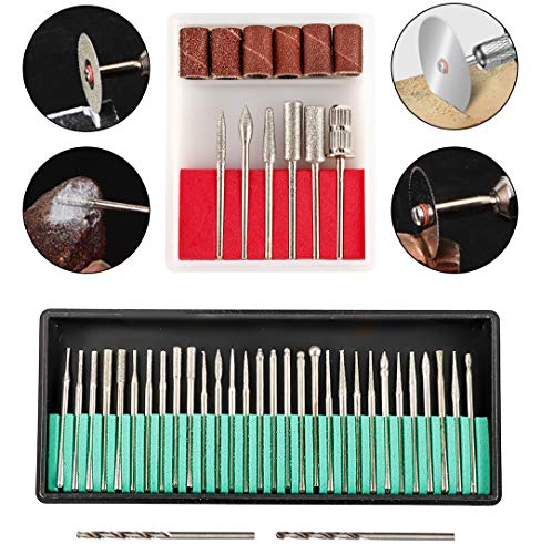 Toolly 108 Pcs Engraving Tool Kit, Multi-Functional Electric Corded Micro Engraver Etching Pen DIY Rotary Tool for Jewelry Glass Wood Metal Ceramic Toolly