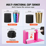 VEVOR Cup Turner for Crafts Tumbler, Tumbler Turner DIY Glitter Epoxy Resin Tumblers, Epoxy Pen Turner Attachment with Silent UL Motor Two-Way VEVOR