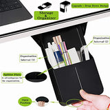 Navtcow Under Desk Drawer Storage Organizer - 2 Pack (Large and Small) Black - (Please Note - Drawer Size/No Lip Under Desktop) - 2 Installation Navtcow