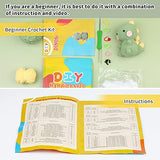 ZMAAGG Beginners Crochet Kit, Crochet Animal Kit, Knitting Kit with Yarn, Polyester Fiber, Crochet Hooks, Step-by-Step Instructions Video, Crochet ZMAAGG