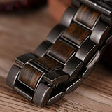 2win Engraved Wooden Watch for Boyfriend My Man Fiancé Husband Customized Personalized Wood Watches for Men Birthday Anniversary Personalized Watch 2win