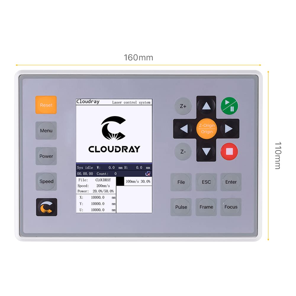 Cloudray Ruida 6432 Controller For CO2 Small Laser Machine CO2 Laser Engraver Cutter Engraving (6432 Controller) Cloudray