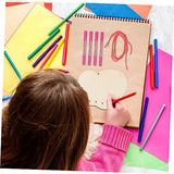 Yardwe 36 Sets DIY Wooden Wind Chime Wooden Hanging Wind Chimes Unfinished Wind Chimes Kids Art Toys Animal Wind Bell DIY Wood Wind Chimes Build Wind Yardwe