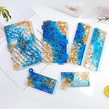 RESIN GO Domino Box Resin Molds, Large Rectangle Carved Container Epoxy Resin Silicone Mold with Lid Set for Casting, Storage Gift Trinket Makeup RESIN GO