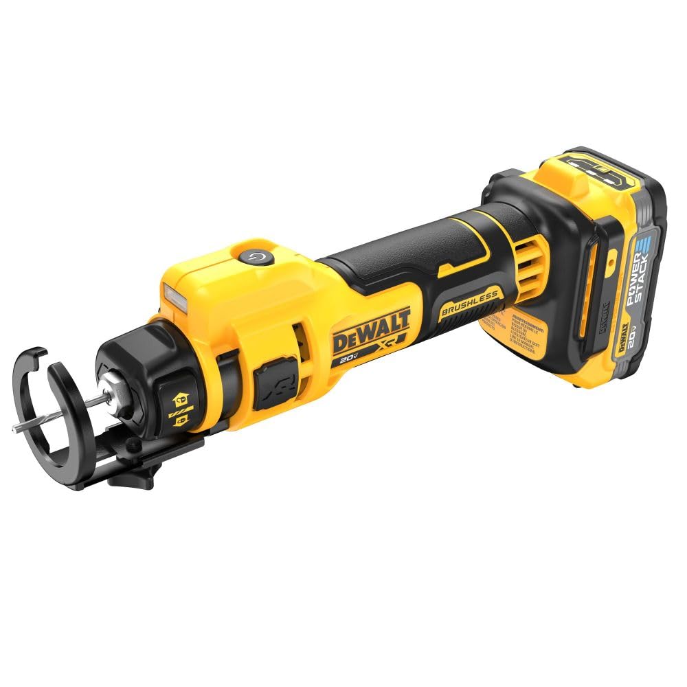 DEWALT 20V MAX Cordless Screwgun and Cutout Kit with 2 POWERSTAK Batteries and Charger Included (DCK265E2) - WoodArtSupply