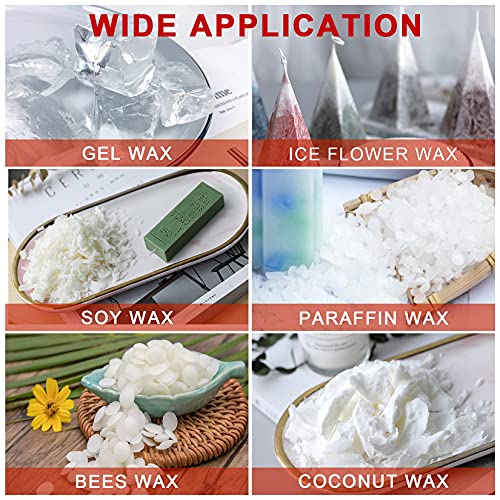 Candle Dye - 24 Colors Liquid Candle Making Dye for DIY candle making supplies Kit, Food Grade Ingredients Oil-Based Candle Coloring for Soy Wax Sig Wong