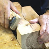 KAKURI Compass Plane 42mm Curved Sole Plane for Woodworking, Japanese Hand Plane KANNA Wood Circular Plane Tool for Smoothing Round Surface, Made in KAKURI