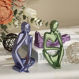 3Pcs Silicone Candle Molds, Art Thinker Epoxy Resin Molds Human Statues Sculptures Silicone Molds for Epoxy Resin Crafts Decorative Table Ornament LAUMOE