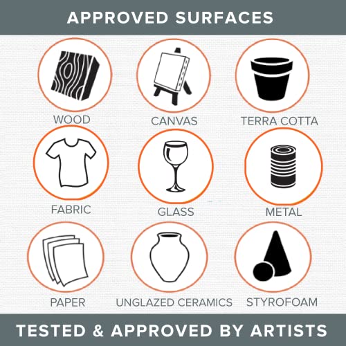 DecoArt DASK268 Dazzling Metallics Sample Pack DecoArt