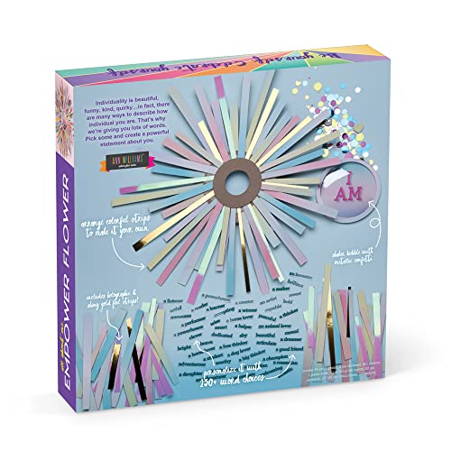 Craft-tastic – Empower Flower – DIY Arts & Crafts Kit – Creative & Fun Project to Encourage Self-Expression, Build Self-Esteem & Create Confidence in Craft-tastic