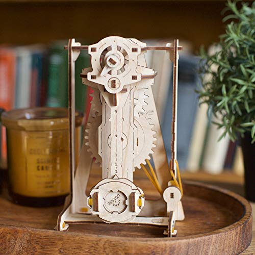 UGEARS STEM Pendulum Model Kit - Creative Wooden Model Kits for Adults, Teens and Children - DIY Mechanical Science Kit for Self Assembly - Unique UGEARS
