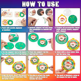 FTBox Christmas Wood Crafts Kit for Kids, Arts and Crafts Gifts for Boys Girls, Craft Activities Painting Art Toys for 6 7 8 9 10 11 12 Year Old FTBox