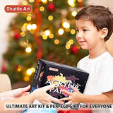 Shuttle Art Acrylic Paint Set, 36 Colors Acrylic Paint with Brushes & Palette, 2oz Bottles, Rich Pigments Non-toxic Paint for Artists Kids & Adults, Shuttle Art