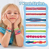 PREPOP DIY Arts and Crafts Toys for Kids -Best Birthday Gifts for Girls Age 7 8 9 10 11 12 Years Old, Friendship Bracelet String Making Kit for PREPOP