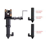 Cloudray C Series CO2 Laser Head Set for Focusing Lens D18 FL38.1& D20 FL50.8/63.5/101.6mm Mirror 25mm for Laser Engraving Cutting Machine Cloudray