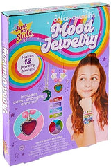 Just My Style Color-Changing Mood Jewelry Making Kit, Bracelet & Necklace Making Kit, Arts & Crafts Kit for Girls & Boys Ages 6-10 Just My Style