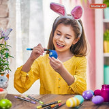 28 Metallic Colors Dual Tip Acrylic Paint Markers, Brush Tip and Fine Tip Acrylic Paint Pens for Rock Painting, Ceramic, Wood, Canvas, Plastic, Shuttle Art