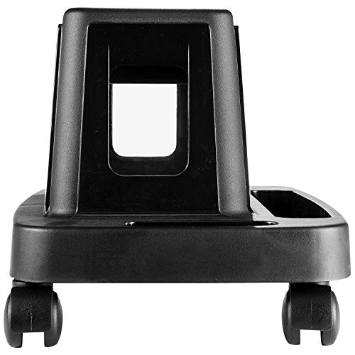 Powerbuilt 620526 Sturdy HD Injection Rolling Storage Tray Work Seat, Black - WoodArtSupply