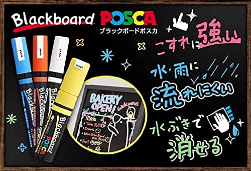 Uni-posca Pc5m8 Paint Marker Pen Medium Point Set of 8 (Japan Import)