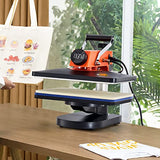 VEVOR 6 in 1 Heat Press Machine 12x15 inch, 360-Degree Swing Away T Shirt Printing Machine Digital Control, Multifunction Heat Transfer Machine VEVOR