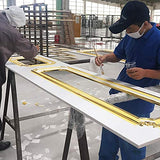 Gilding Adhesive, 100ml Epoxy Resin Gold Leaf Adhesive for Professional Craft Use, Water Based Varnish for Protect The Surface of Gold Foil from KIRIN