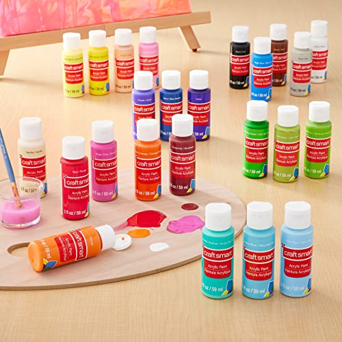 Craft Smart Acrylic Paint 24 Piece Set Craft Smart